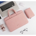 Túi chống sốc cho Laptop Macbook da Brinch chính hãng quai con gấu